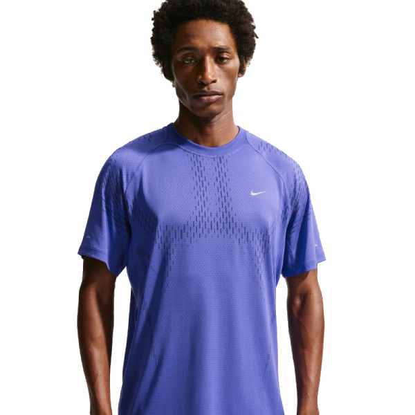 Nike Stride Plus Dri-FIT ADV Short-Sleeve Running Top Lapis