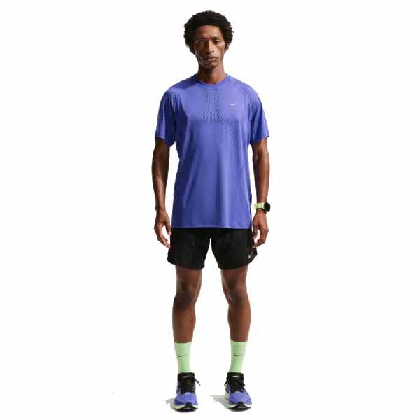 Nike Stride Plus Dri-FIT ADV Short-Sleeve Running Top Lapis