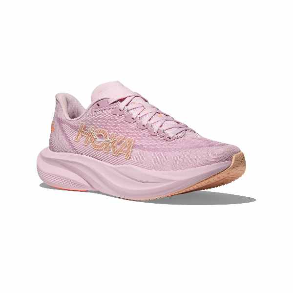 Hoka Mach 7 Lilac Cream/Tangerine Glow