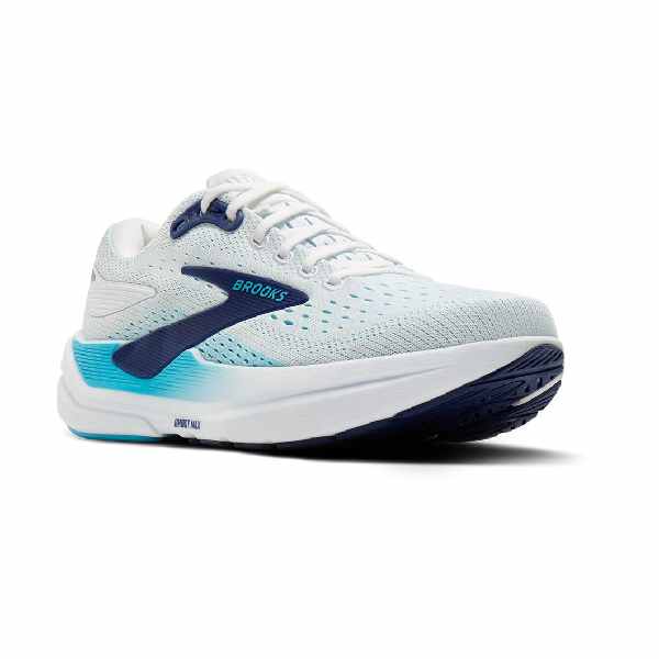 Brooks Ghost Max 3 Bright White/Beacon Blue/Teal