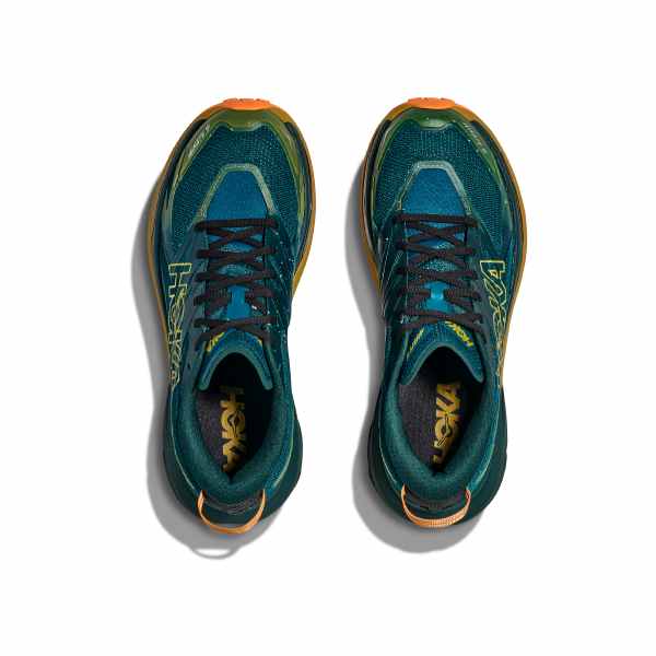 Hoka Mafate 5 Tidal Wave/ Mustard Seed