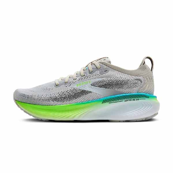 Brooks Adrenaline GTS 25 Oyster/Green Gecko/Blue
