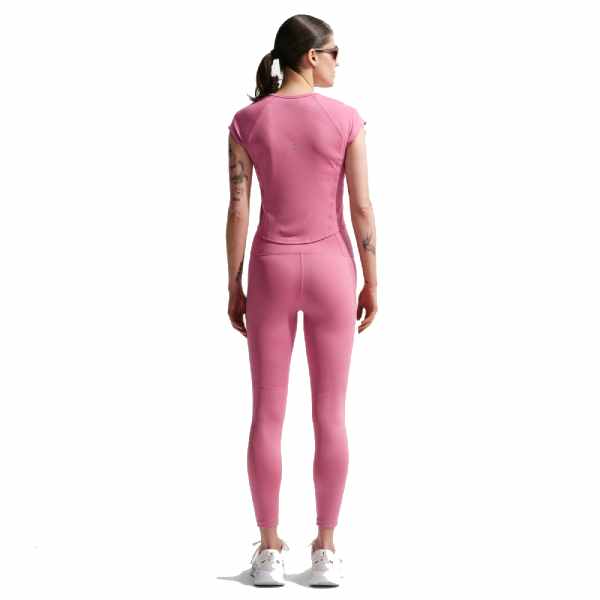 Nike Tempo Swoosh Run High-Waisted 7/8 Leggings Peony