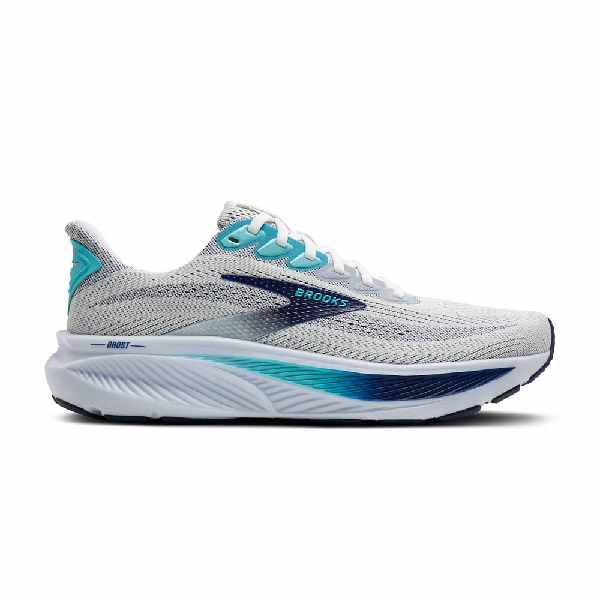 Brooks Ghost 17 White/Beacon Blue/Ipanema