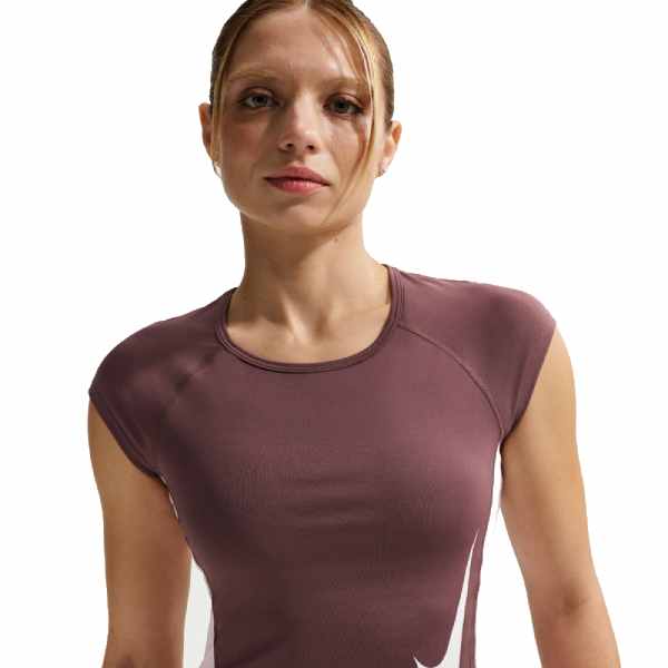 Nike Tempo Swoosh Dri-FIT Cap-Sleeve Running Top Tattoo