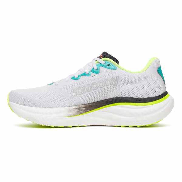Saucony Ride 19 White/Citron