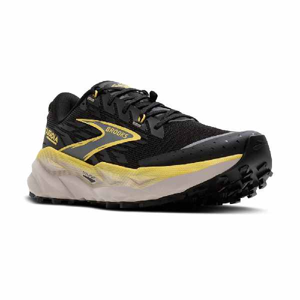 Brooks Cascadia 19 Black/Yellow/Chateau