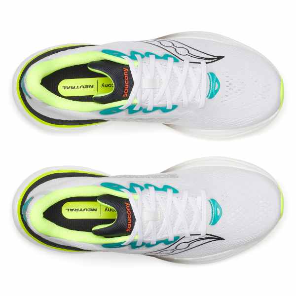 Saucony Ride 19 White/Citron