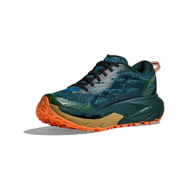 Hoka Mafate 5 Tidal Wave/ Mustard Seed