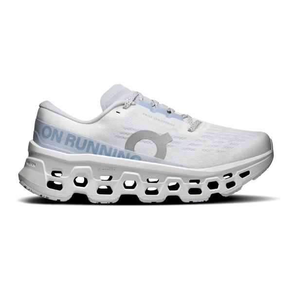On Cloudmonster 3 White | Frost Women