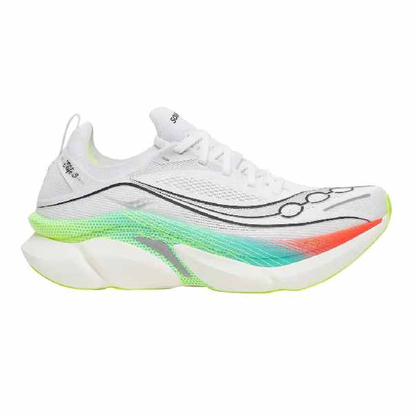 Saucony Endorphin Elite 3 White/Multi Blanc