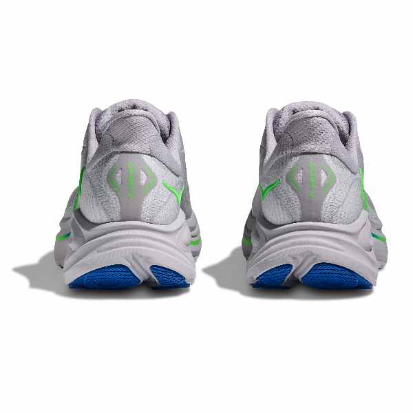 Hoka Clifton 10 Ash Grey Neon Green - SportSA