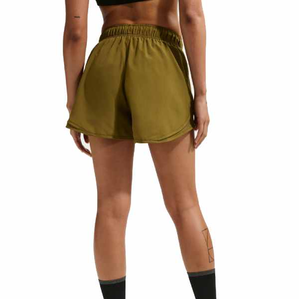 Nike Tempo Dri-FIT Mid-Rise Brief-Lined Running Shorts Olive Flak
