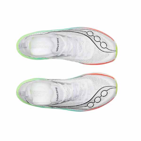 Saucony Endorphin Elite 3 White/Multi Blanc