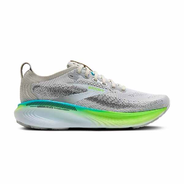 Brooks Adrenaline GTS 25 Oyster/Green Gecko/Blue