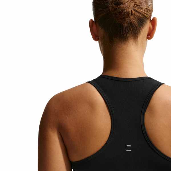 Nike Tempo Swoosh Dri-FIT Running Tank Top Black