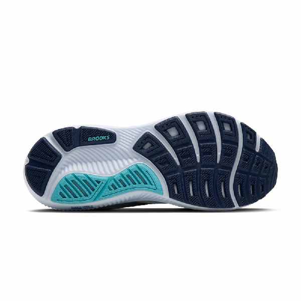 Brooks Ghost 17 White/Beacon Blue/Ipanema