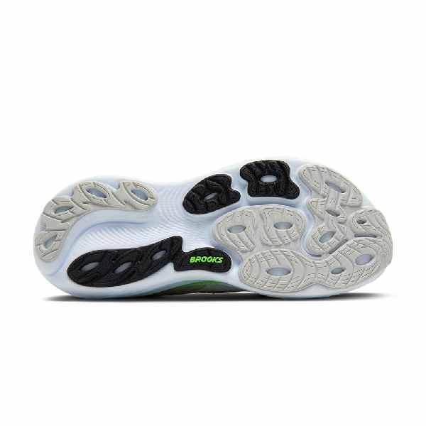 Brooks Adrenaline GTS 25 Oyster/Green Gecko/Blue