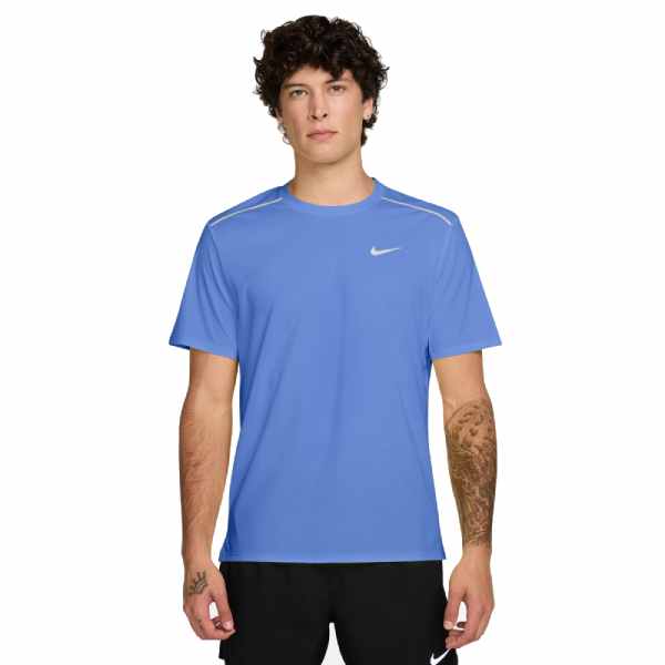 Nike Miler Dri-FIT UV Short-Sleeve Running Top Royal Pulse/Sapphire