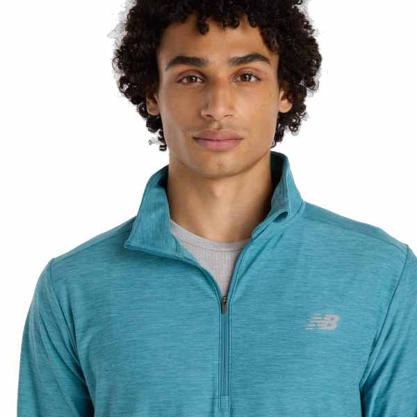 New Balance Space Dye 1/4 Zip Blue