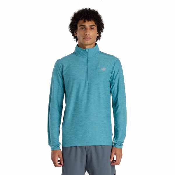 New Balance Space Dye 1/4 Zip Blue