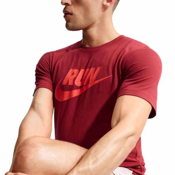 Nike Dri-FIT Running T-Shirt Team Crimson