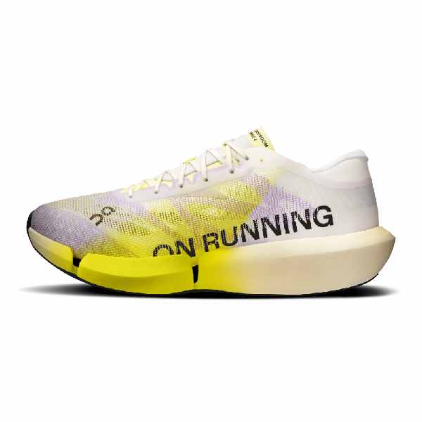 On Cloudboom Strike 2 White | Lime
