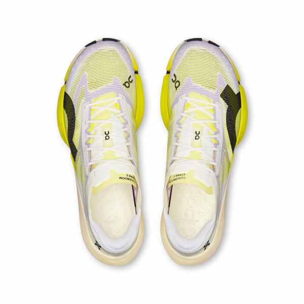 On Cloudboom Strike 2 White | Lime