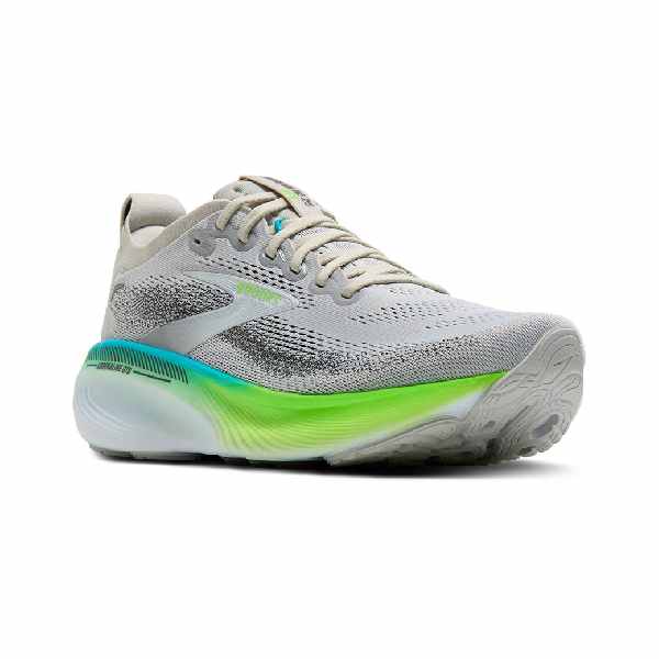 Brooks Adrenaline GTS 25 Oyster/Green Gecko/Blue