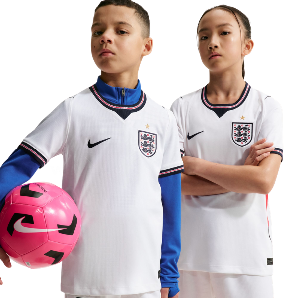 Nike England 2026 Stadium Home Older Kids' Nike Dri-FIT Football Shirt