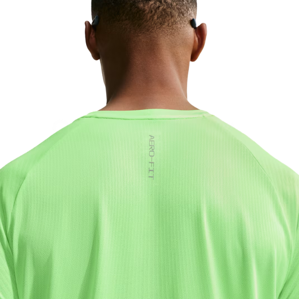 Nike Stride Aero-FIT Short-Sleeve Running Top Volt/Light Silver