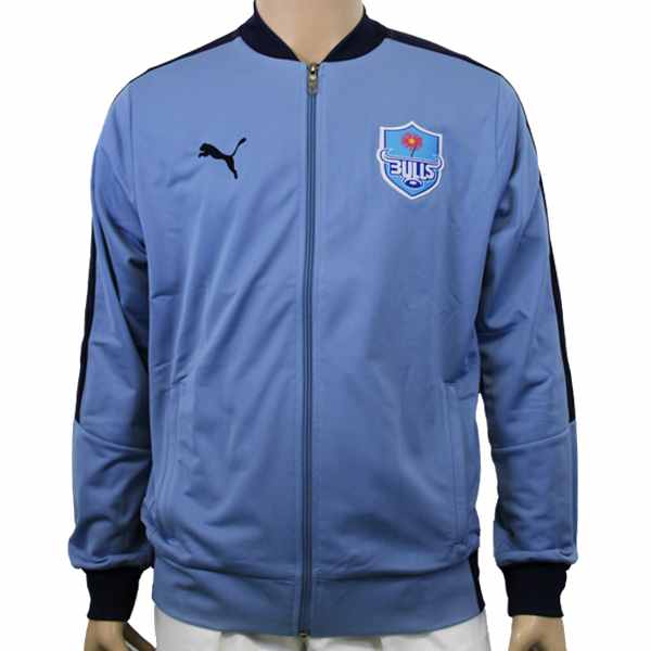 Puma Bulls Mens Training Jacket Zen Blue