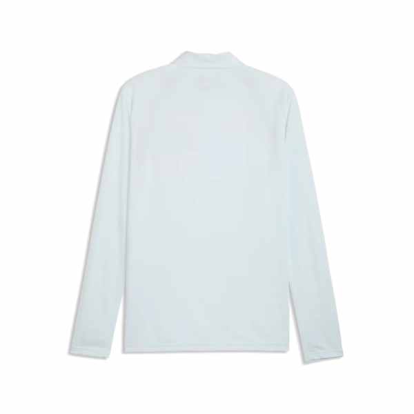 Puma Manchester City Quarter-Zip Slim Training Top Dewdrop-Blue Jewel