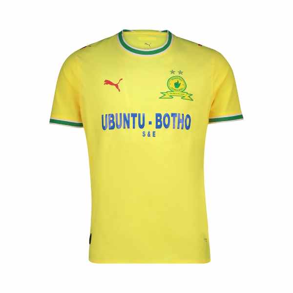 Puma Mamelodi Sundowns FC Home Jersey Yellow Blaze