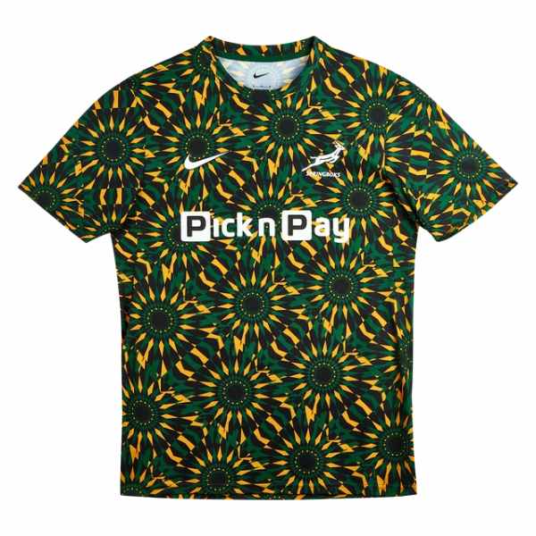 Nike Springboks Pre-Match Short Sleeve Top