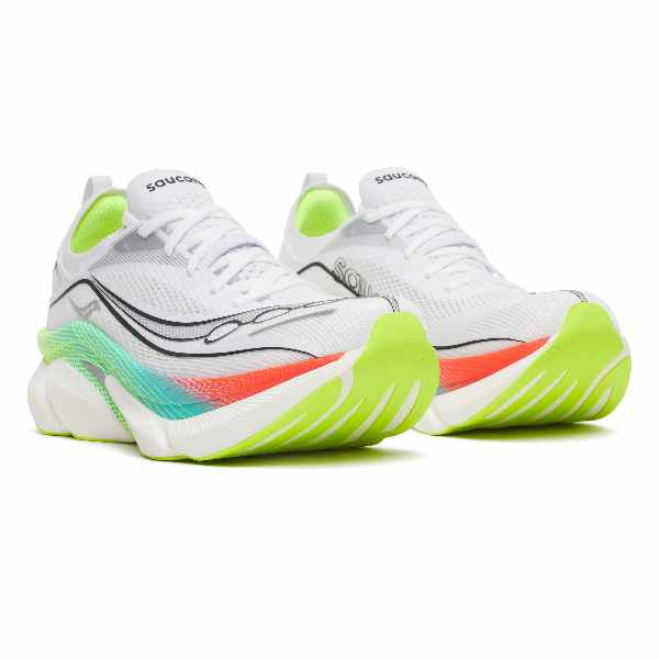 Saucony Endorphin Elite 3 White/Multi Blanc