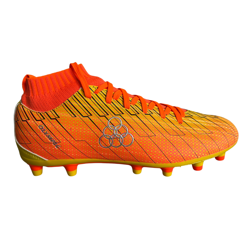 Boys orange football boots shop