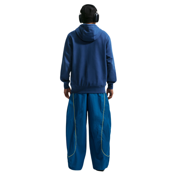 Nike Brazil Club Football French Terry Pullover Hoodie Coastal Blue