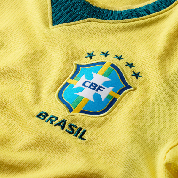 Nike Brazil National Team 2026 Stadium Home Kids