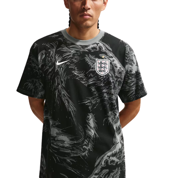 Nike England Soccer T-Shirt Dark Steel Grey