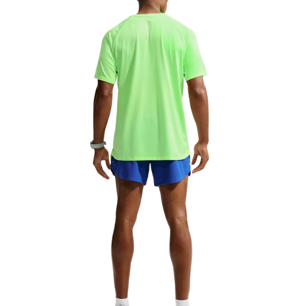 Nike Stride Aero-FIT Short-Sleeve Running Top Volt/Light Silver