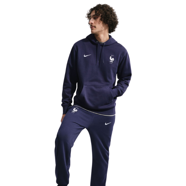 Nike France Club Football French Terry Joggers Blackened Blue