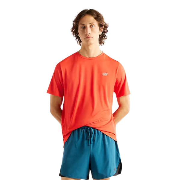 New Balance RC Essential T-Shirt Neo Flame