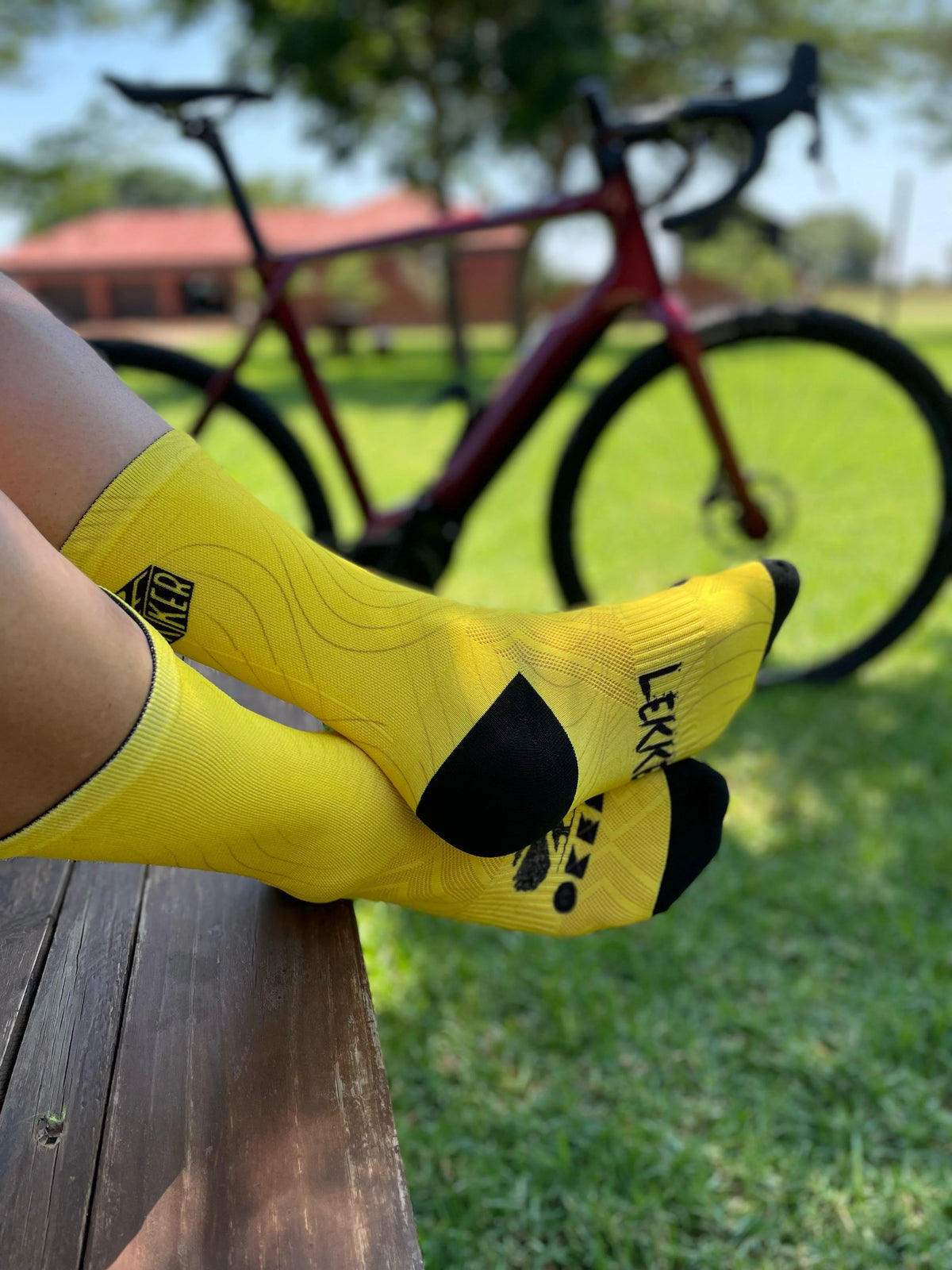 Sox Be Lekker All Yellow (Be Lekker Club V2 ) Socks
