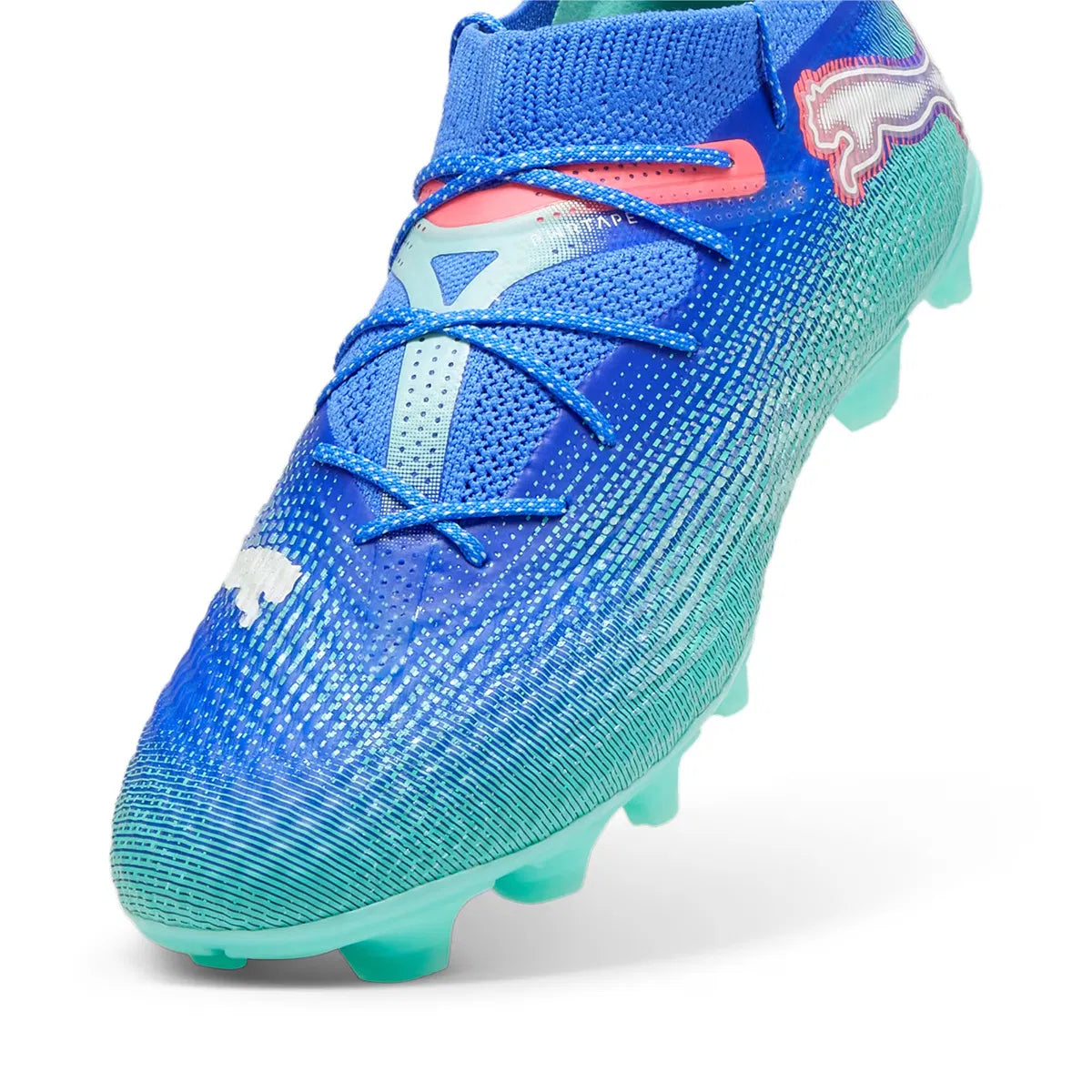 Puma Future 7 Pro+ FG/AG Black Bluemazing - SportSA Puma Future 7 Pro+ FG/AG Black Bluemazing - SportSA