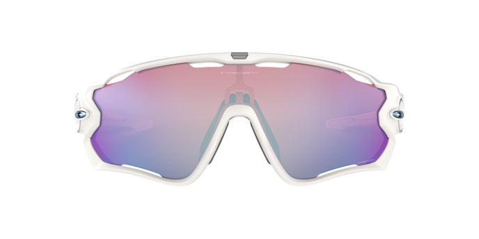 Oakley Jawbreaker Sunglasses Polished White Prizm Snow Sapphire Irid SportSA