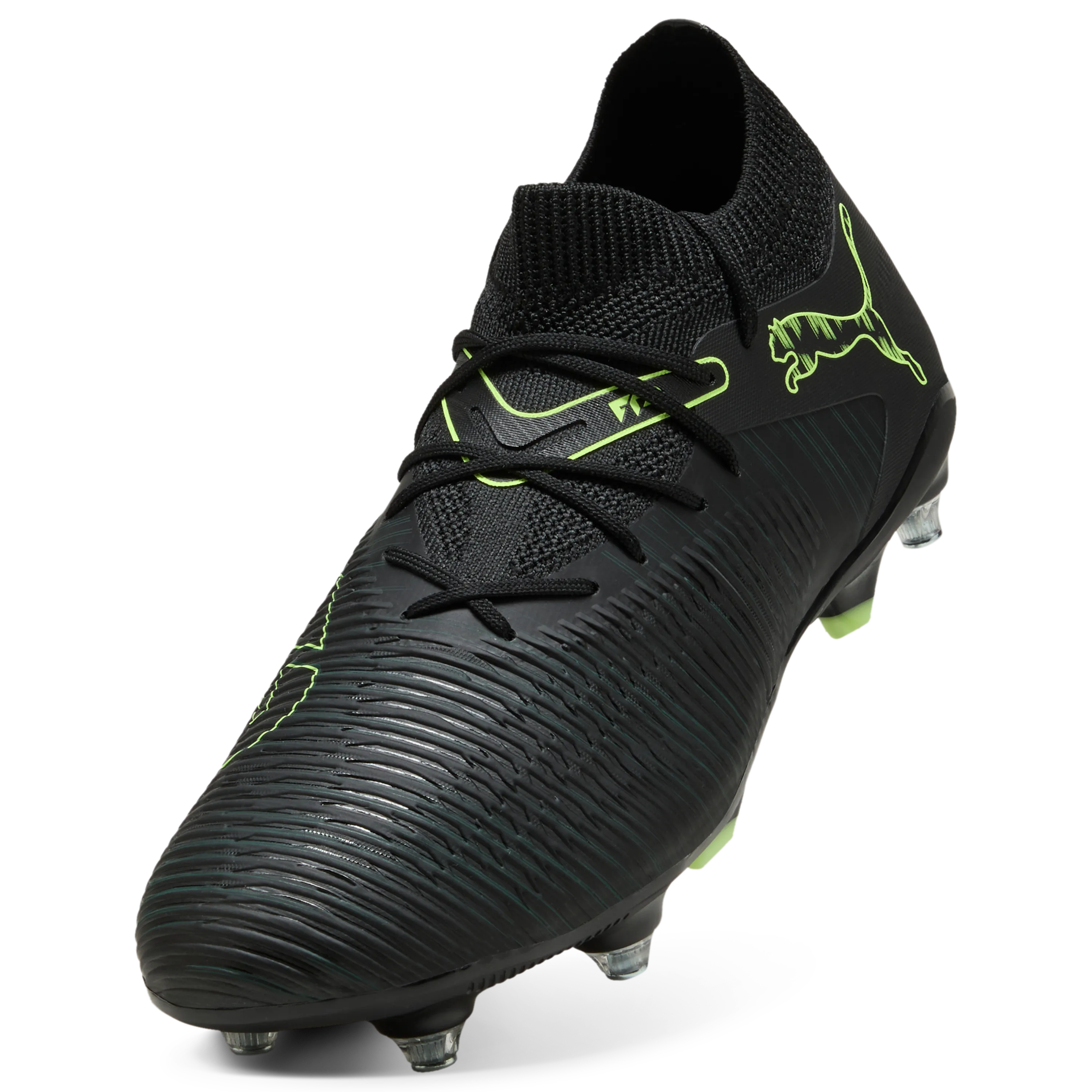 Puma Future 8 Match MxSG Black-Fizzy Light-Green - SportSA