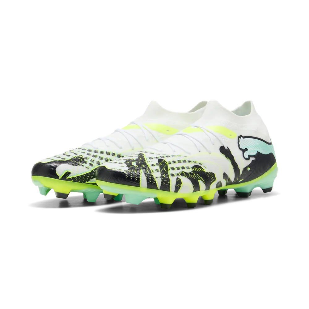Puma Future 9 Match Creativity FG/AG Yellow Alert-Mint Jelly