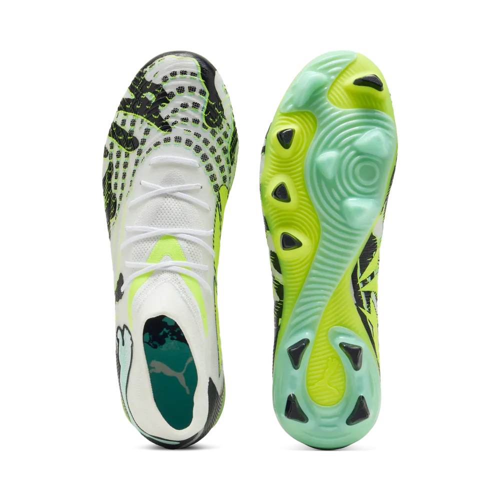 Puma Future 9 Match Creativity FG/AG Yellow Alert-Mint Jelly