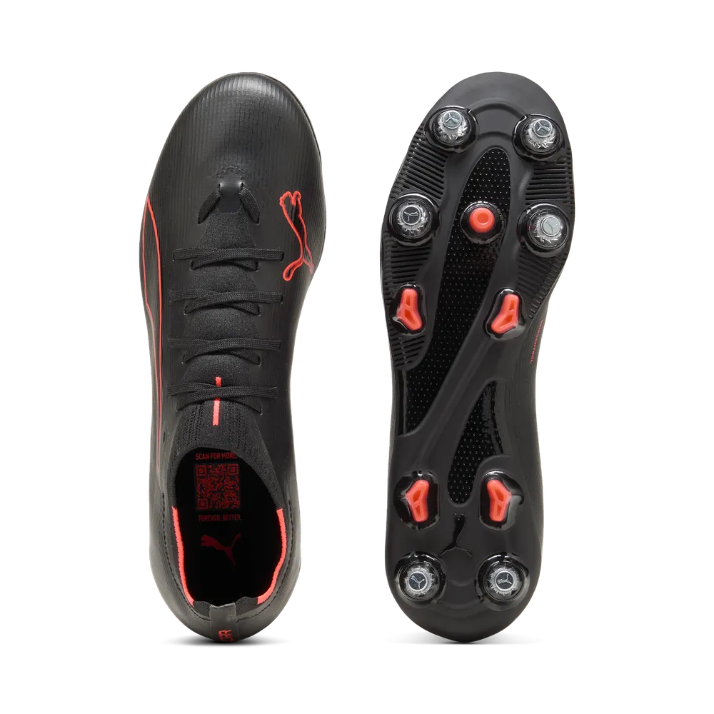Puma ULTRA 6 MATCH MxSG Black